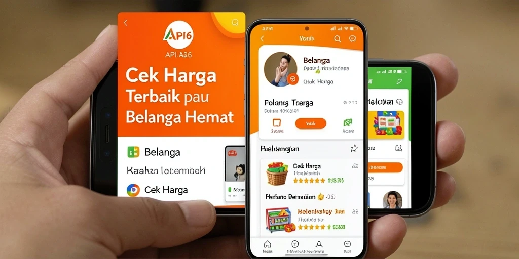 Tampilan antarmuka aplikasi API36 yang mudah digunakan untuk cek harga.