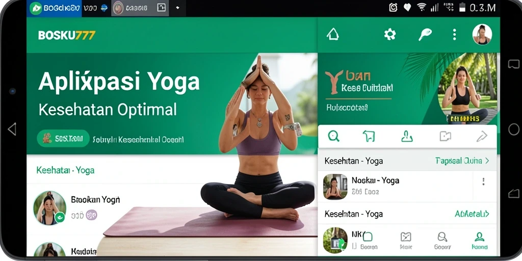 Antarmuka BOSKU777 menunjukkan sesi Yoga yang menarik dan interaktif.