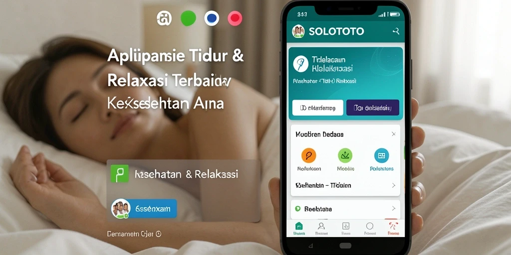 Antarmuka SOLOTOTO yang sederhana untuk relaksasi dan tidur lebih baik.